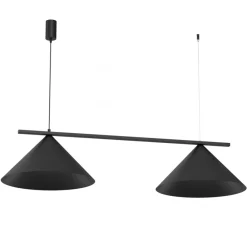 Lampa wisząca CAPITAL Czarna Metalowa 2xGX53 * Eko-light Best
