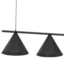 Lampa wisząca CAPITAL Czarna Metalowa 3xGX53 * Eko-light Hot