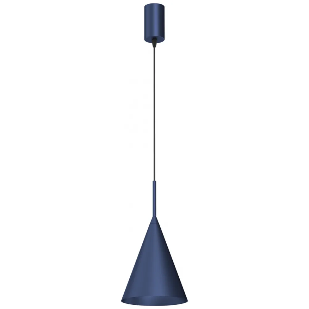 Lampa wisząca CAPITAL NAVY Niebieska Metalowa 1xGX53 17cm * Eko-light Outlet
