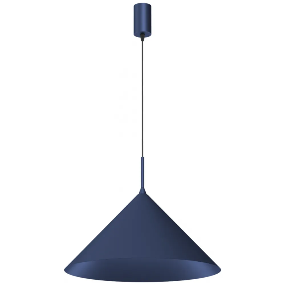 Lampa wisząca CAPITAL Niebieska Metalowa 1xGX53 46cm * Eko-light Hot
