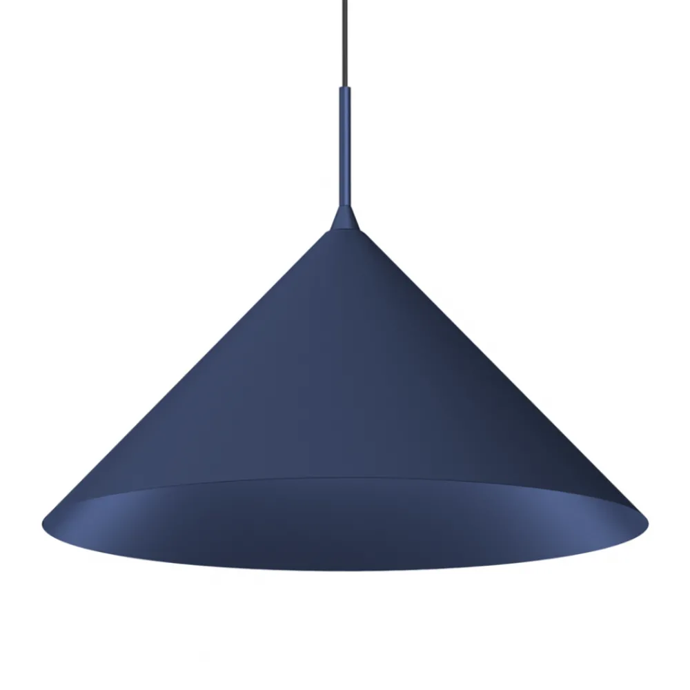 Lampa wisząca CAPITAL Niebieska Metalowa 1xGX53 46cm * Eko-light Hot