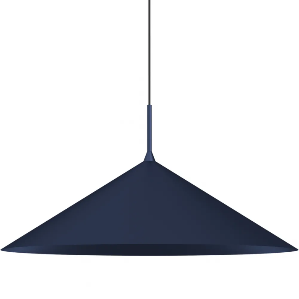 Lampa wisząca CAPITAL Niebieska Metalowa 1xGX53 60cm * Eko-light Sale