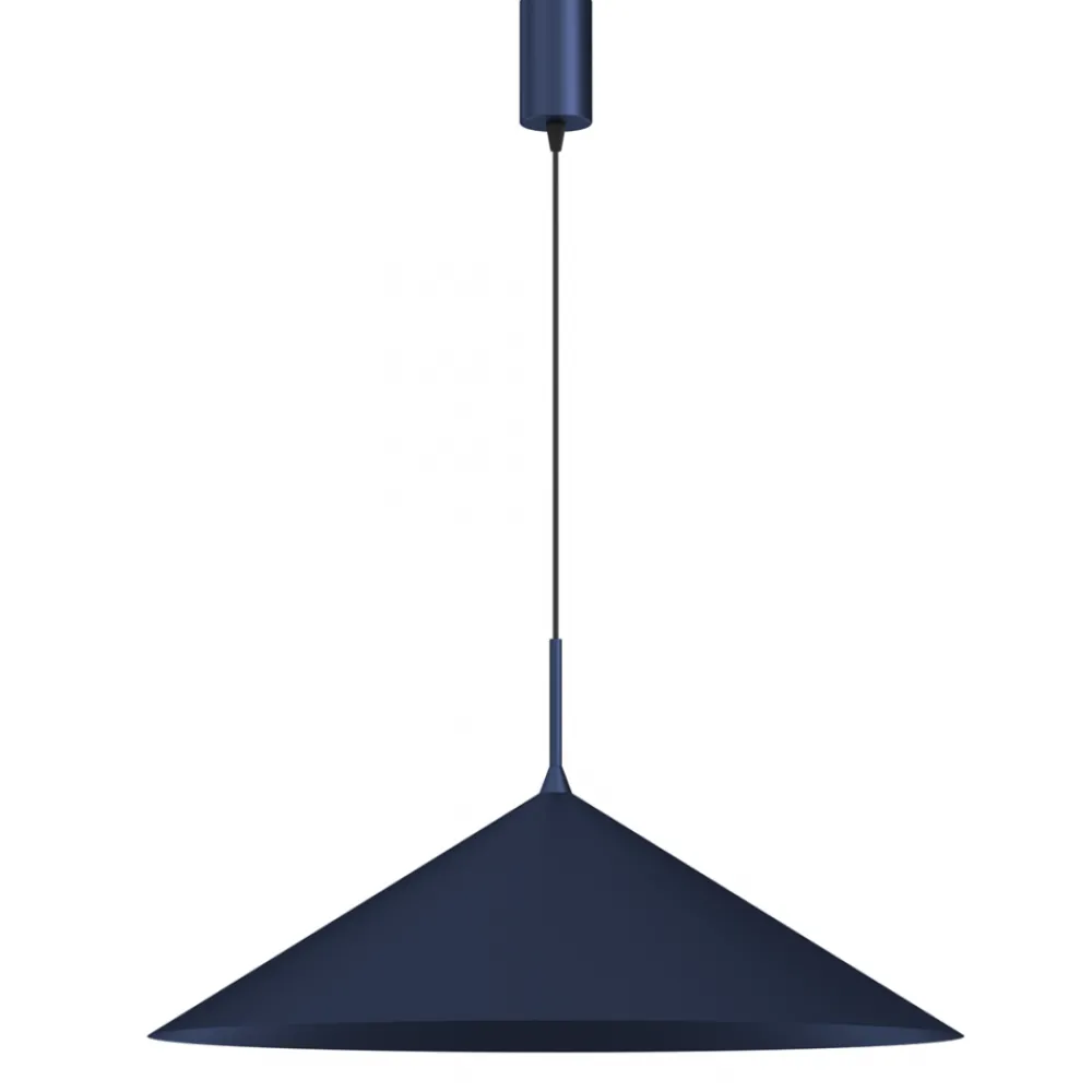 Lampa wisząca CAPITAL Niebieska Metalowa 1xGX53 60cm * Eko-light Sale