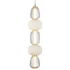 Lampa Wisząca CARO Złoty Szklane Klosze 40W LED 17cm * Eko-light