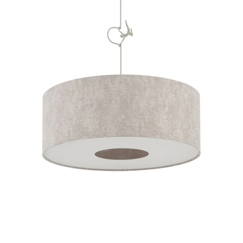 Lampa wisząca CEDRO M beżowa 1xE27 * Nowodvorski Outlet