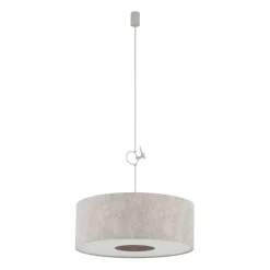 Lampa wisząca CEDRO M beżowa 1xE27 * Nowodvorski Outlet