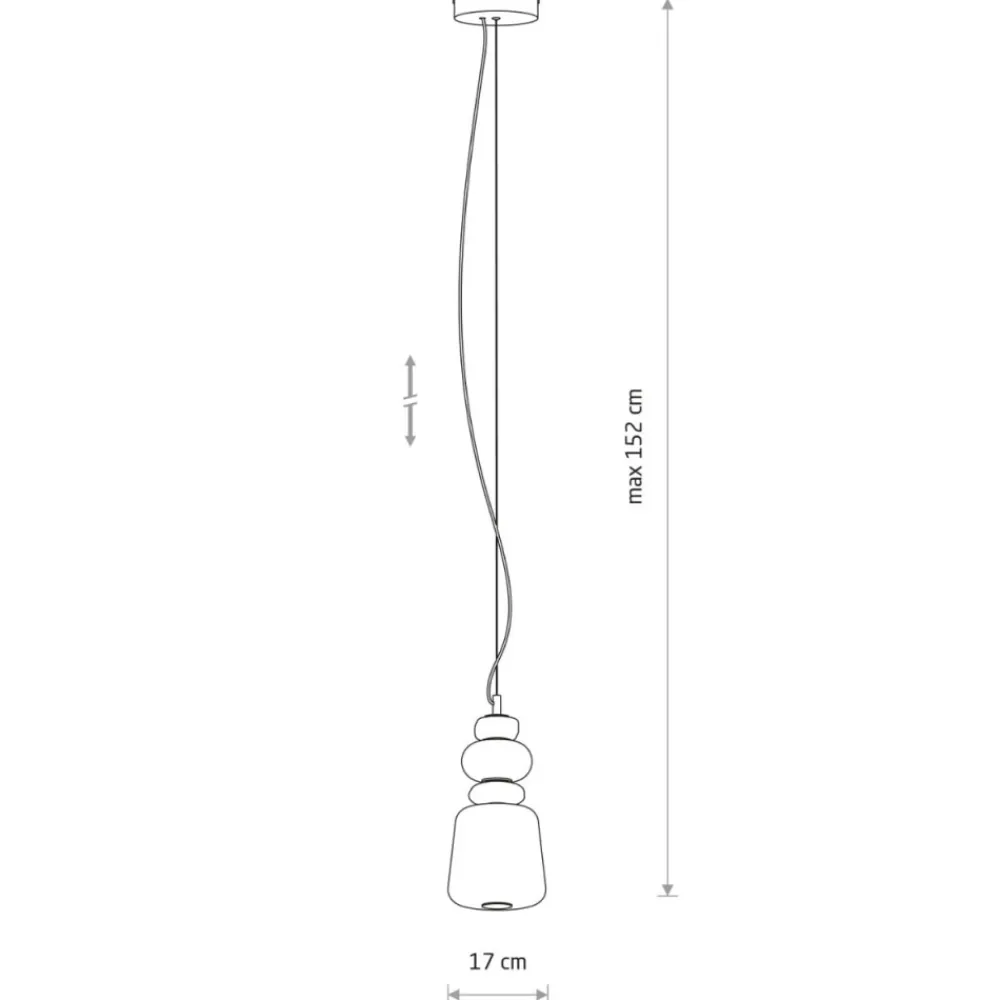 Lampa wisząca CERAMIC LED 12W 3000K * Nowodvorski Sale