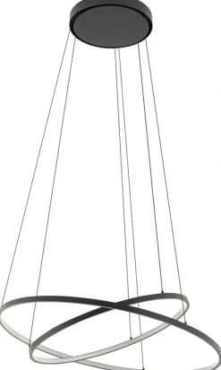 Lampa Wisząca CIRCOLO Czarny 35W LED 4000K 60,45cm * Nowodvorski