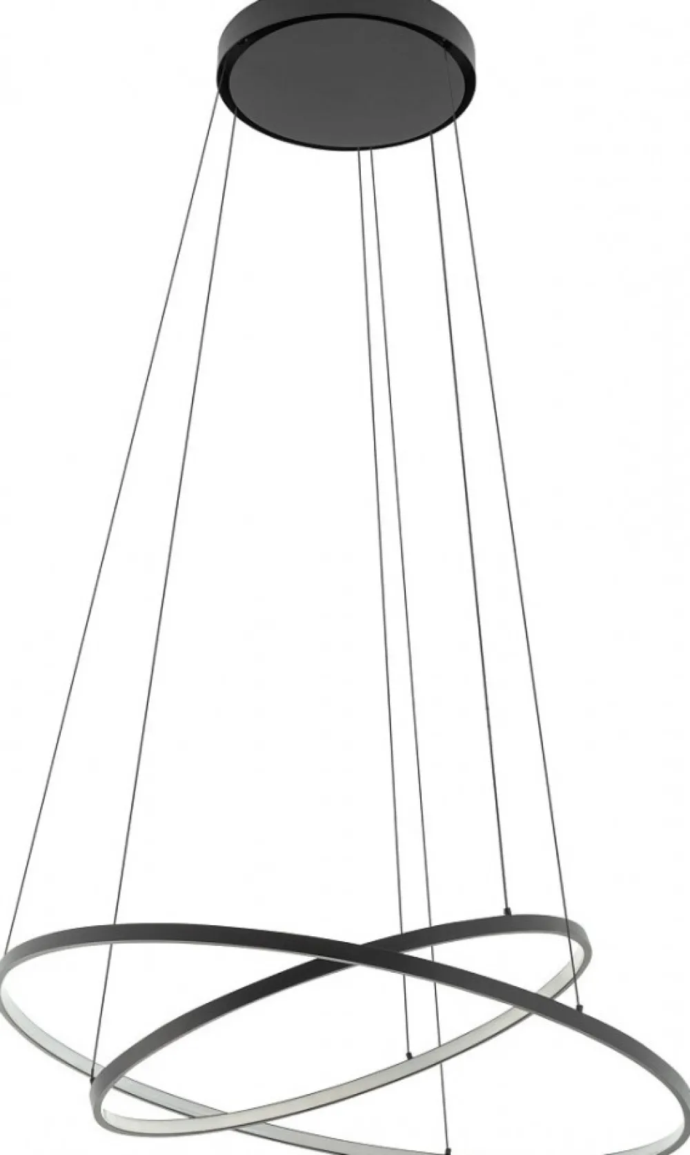 Lampa Wisząca CIRCOLO Czarny 35W LED 4000K 60,45cm * Nowodvorski