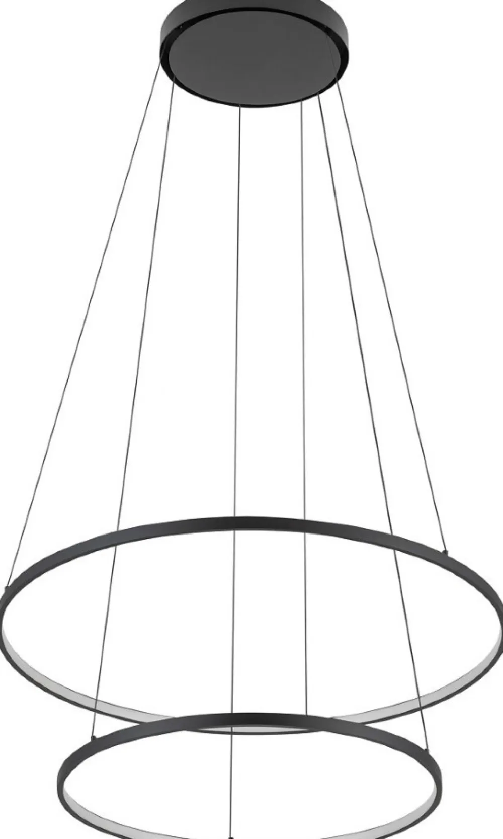 Lampa Wisząca CIRCOLO Czarny 35W LED 4000K 60,45cm * Nowodvorski