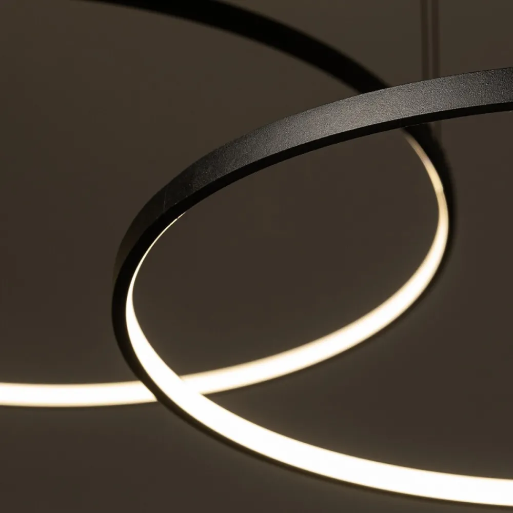 Lampa Wisząca CIRCOLO Czarny 45W 3000K 30,45,60cm * Nowodvorski Sale