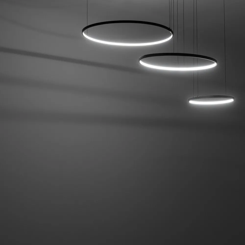 Lampa Wisząca CIRCOLO Czarny 45W 3000K 30,45,60cm * Nowodvorski Sale