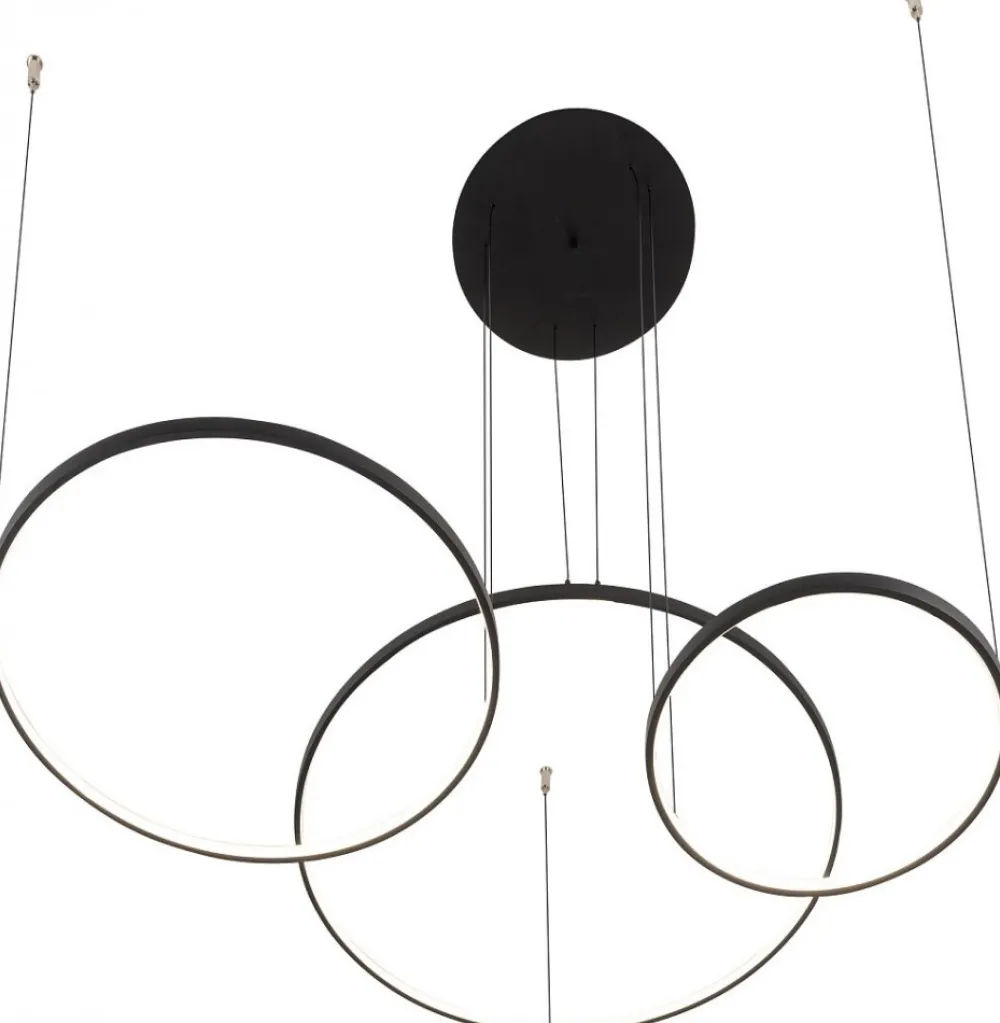 Lampa Wisząca CIRCOLO Czarny 45W 3000K 30,45,60cm * Nowodvorski Sale