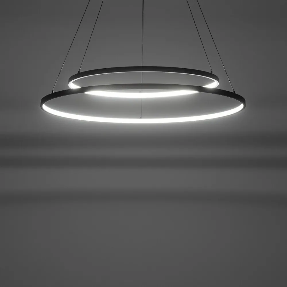 Lampa Wisząca CIRCOLO Czarny 35W LED 3000K 60,45cm * Nowodvorski