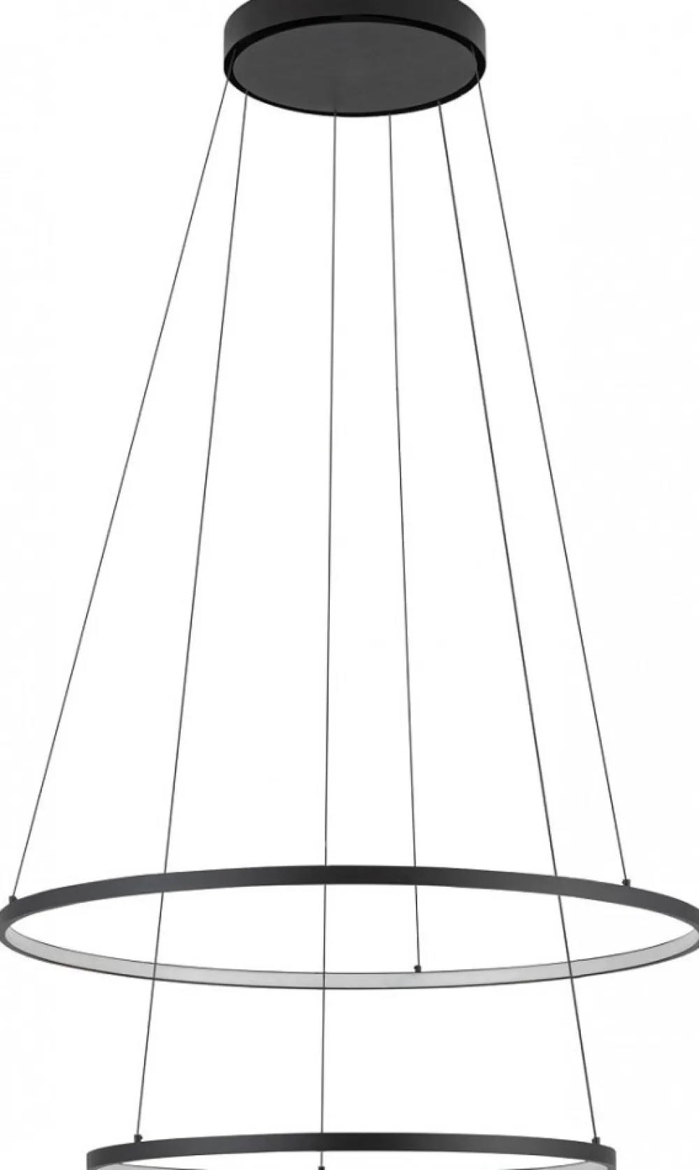 Lampa Wisząca CIRCOLO Czarny 35W LED 3000K 60,45cm * Nowodvorski