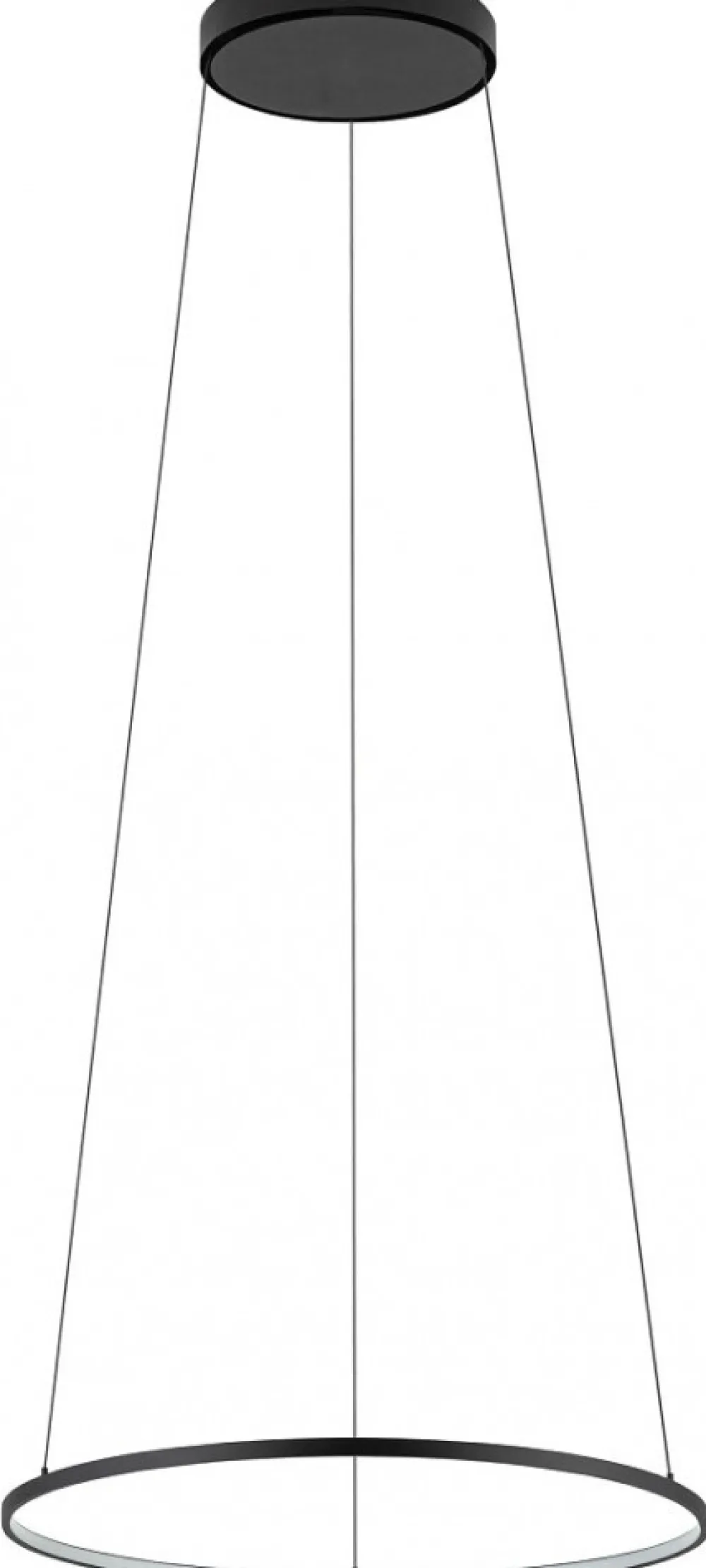 Lampa Wisząca CIRCOLO Czarny 18W LED 3000K 45cm * Nowodvorski Sale