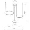 Lampa wisząca CIRCOLO LED biała 45W 3000K * Nowodvorski New