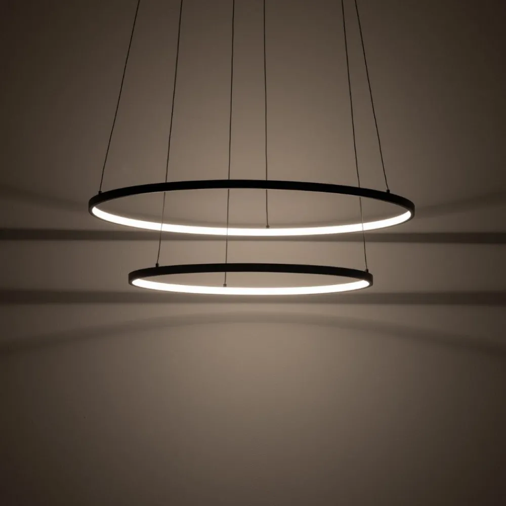 Lampa wisząca CIRCOLO POWER LED czarna 67W 3000K * Nowodvorski Clearance