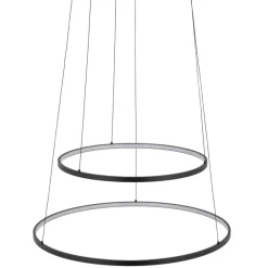 Lampa wisząca CIRCOLO POWER LED czarna 67W 3000K * Nowodvorski Clearance