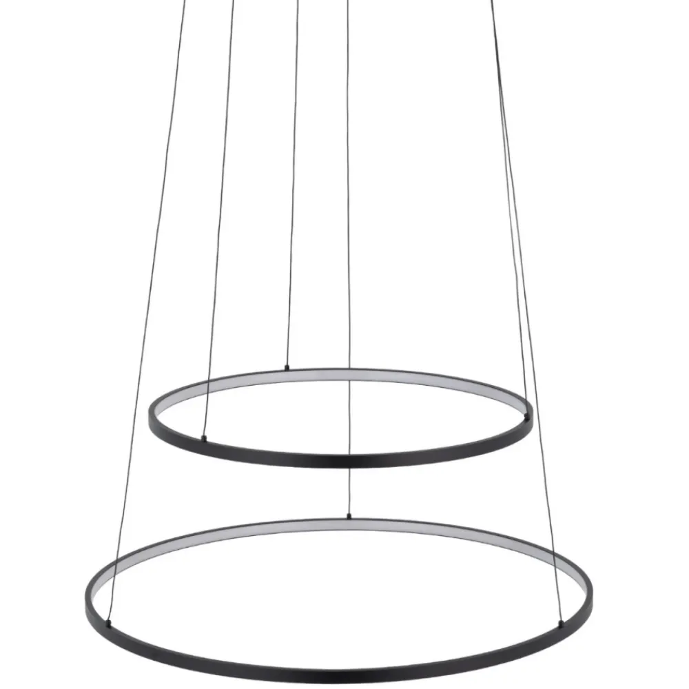 Lampa wisząca CIRCOLO POWER LED czarna 67W 3000K * Nowodvorski Clearance