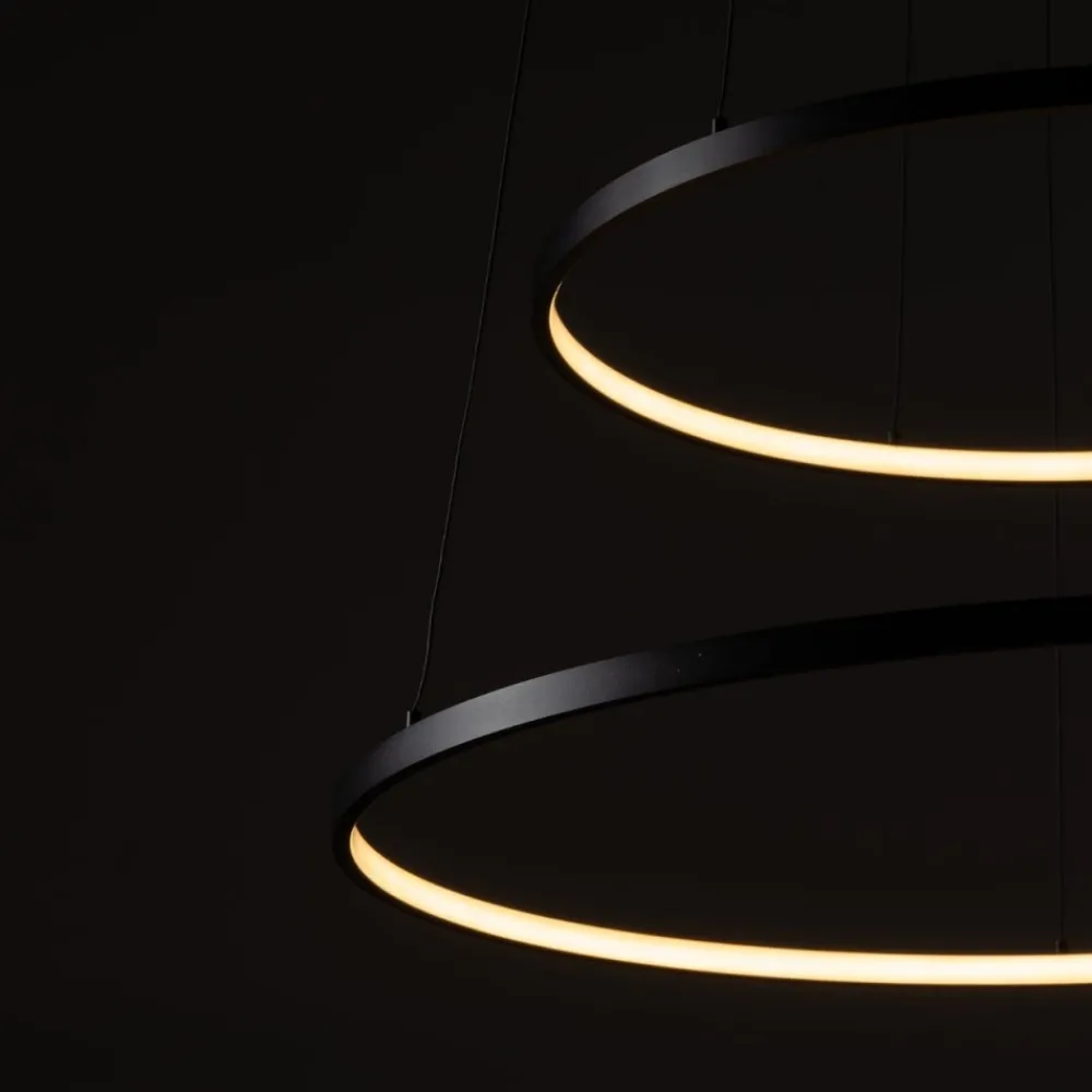 Lampa wisząca CIRCOLO POWER LED czarna 67W 3000K * Nowodvorski Clearance