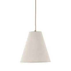 Lampa wisząca CONEA sabia beżowa 1xE27 * TK Lighting Sale