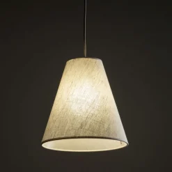 Lampa wisząca CONEA sabia beżowa 1xE27 * TK Lighting Sale