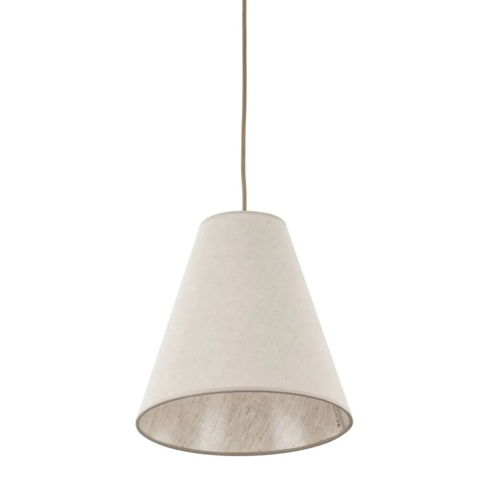 Lampa wisząca CONEA sabia beżowa 1xE27 * TK Lighting Sale