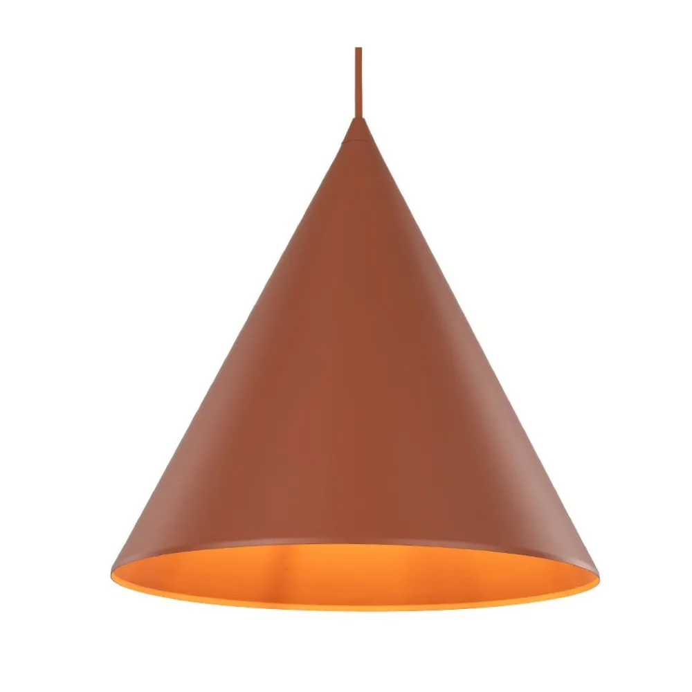 Lampa Wisząca CONO Brick Metalowy Klosz 1xE27 32cm * TK Lighting Best