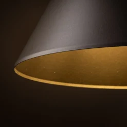 Lampa Wisząca CONO Brązowy Metalowy Klosz 1xE27 32cm * TK Lighting Hot
