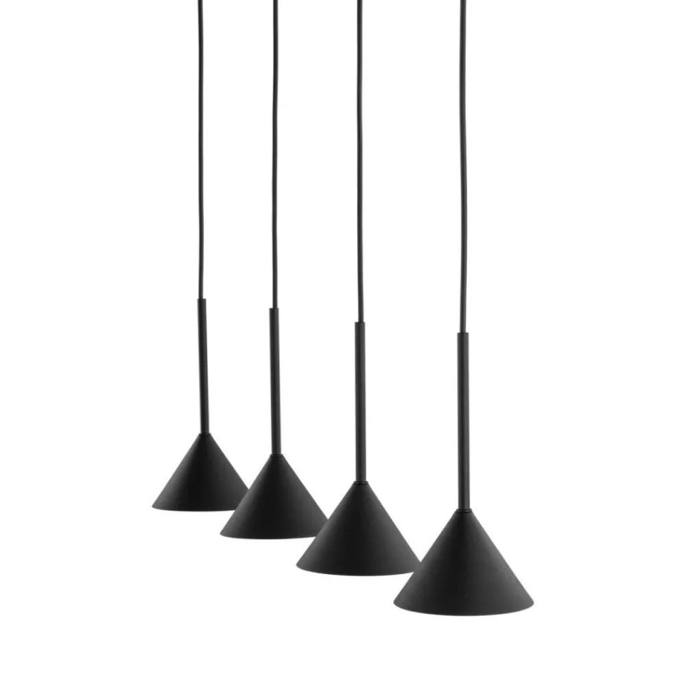 Lampa wisząca CONO MINI czarna 4xGU10 * TK Lighting Discount