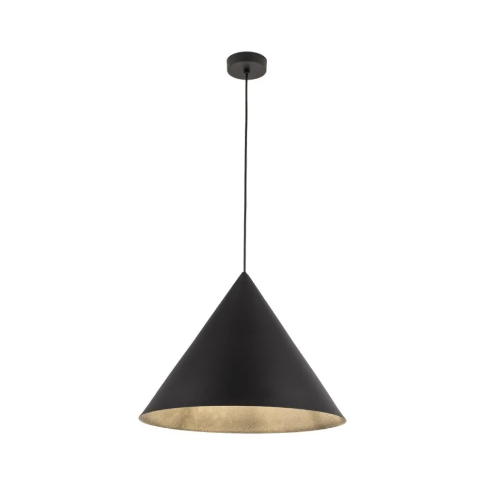 Lampa wisząca CONO XL czarna 1xE27 * TK Lighting Sale