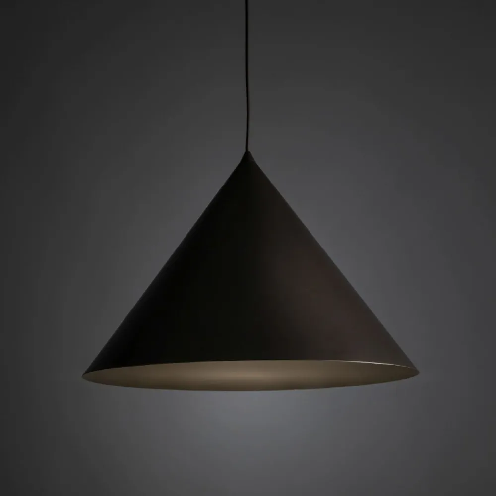 Lampa wisząca CONO XL NEW brązowa 1xE27 * TK Lighting New