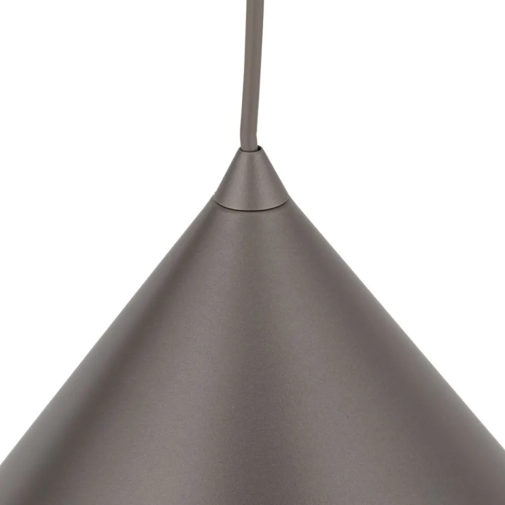 Lampa wisząca CONO XL NEW brązowa 1xE27 * TK Lighting New