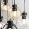 Lampa wisząca CUBUS czarna 9xE27 * TK Lighting