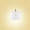 Lampa Wisząca CUBUS Złoty Transparentny Szklany Klosz 1xE27 30cm * TK Lighting Hot