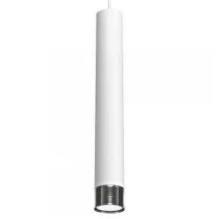 Lampa wisząca DANI Biały Srebrny 1xE27 8cm * Eko-light Hot