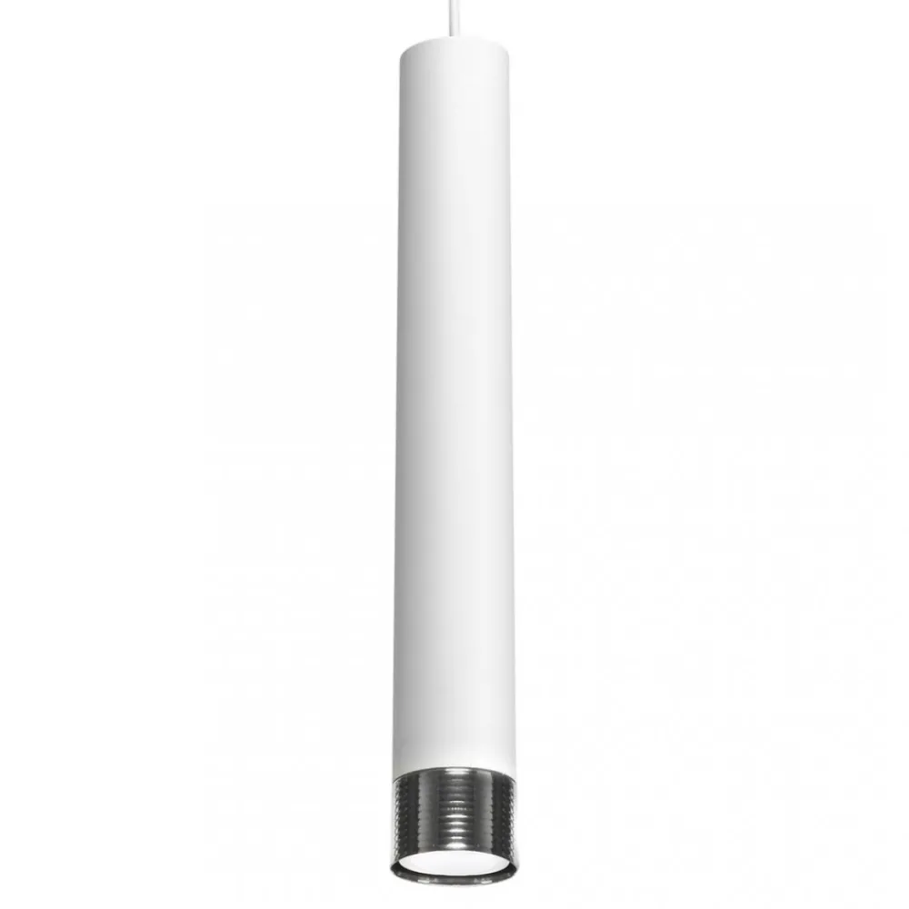 Lampa wisząca DANI Biały Srebrny 1xE27 8cm * Eko-light Hot