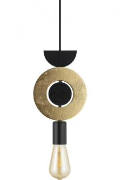 Lampa Wisząca DROPS WOOD F Czarny Brązowy 1xE27 * Nowodvorski Best