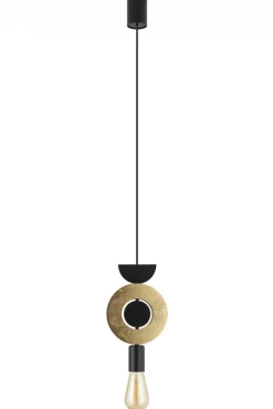 Lampa Wisząca DROPS WOOD F Czarny Brązowy 1xE27 * Nowodvorski Best