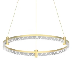 Lampa wisząca ELEGANCE Złota 36W LED 4000K 60cm * Eko-light Clearance