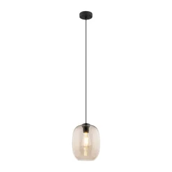 Lampa Wisząca ELIO Topaz Szklany Klosz 1xE27 20cm * TK Lighting Clearance