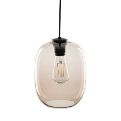 Lampa Wisząca ELIO Topaz Szklany Klosz 1xE27 20cm * TK Lighting Clearance