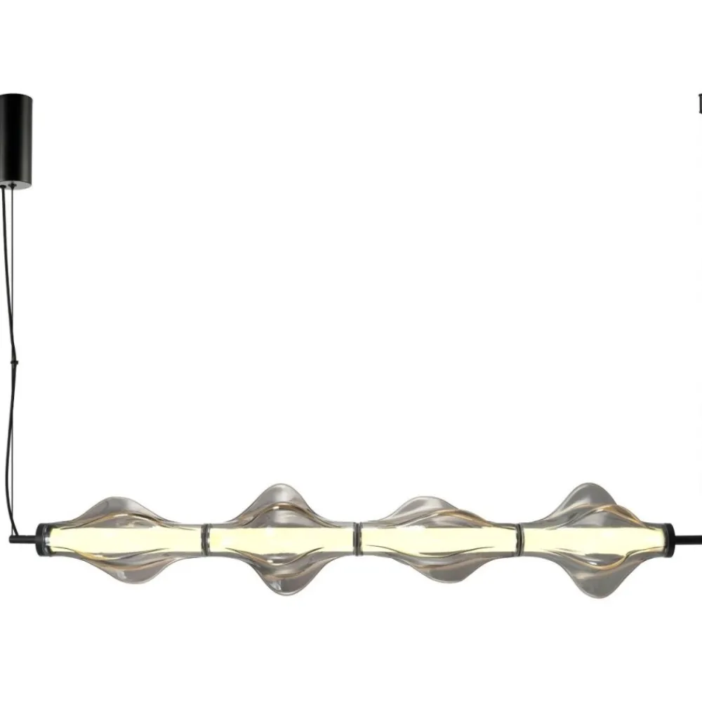 Lampa wisząca ELVA czarna 1xLED 30W 3000K * TK Lighting Clearance