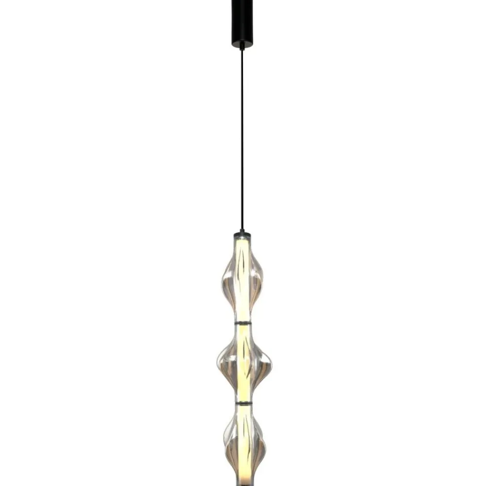 Lampa wisząca ELVA czarna 1xLED 22W 3000K * TK Lighting Online