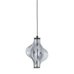 Lampa wisząca ELVA czarna 1xLED 8W 3000K * TK Lighting Hot