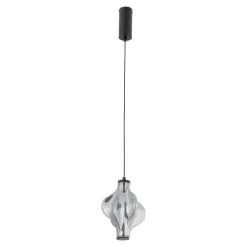 Lampa wisząca ELVA czarna 1xLED 8W 3000K * TK Lighting Hot