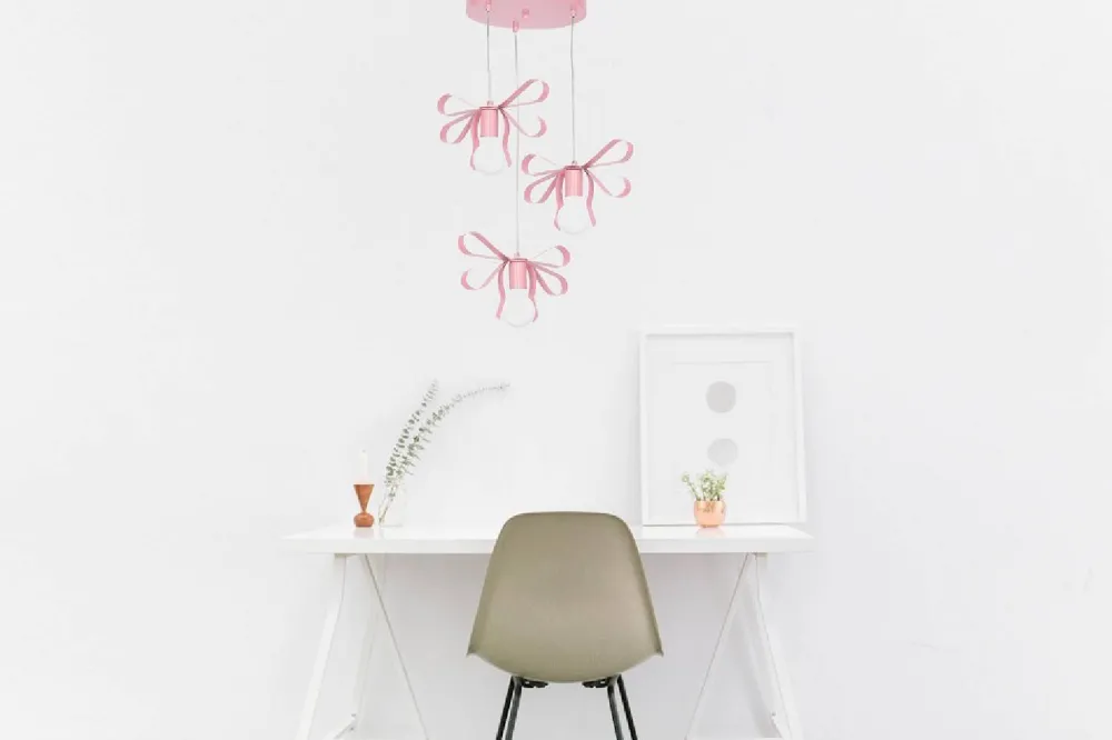 Lampa wisząca EMMA różowa 3xE27 * Eko-light Clearance