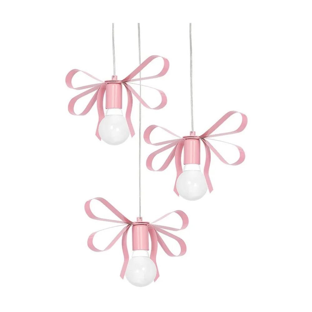 Lampa wisząca EMMA różowa 3xE27 * Eko-light Clearance