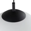 Lampa Wisząca ESME Biały Szklany Klosz 1xE27 30 cm * TK Lighting